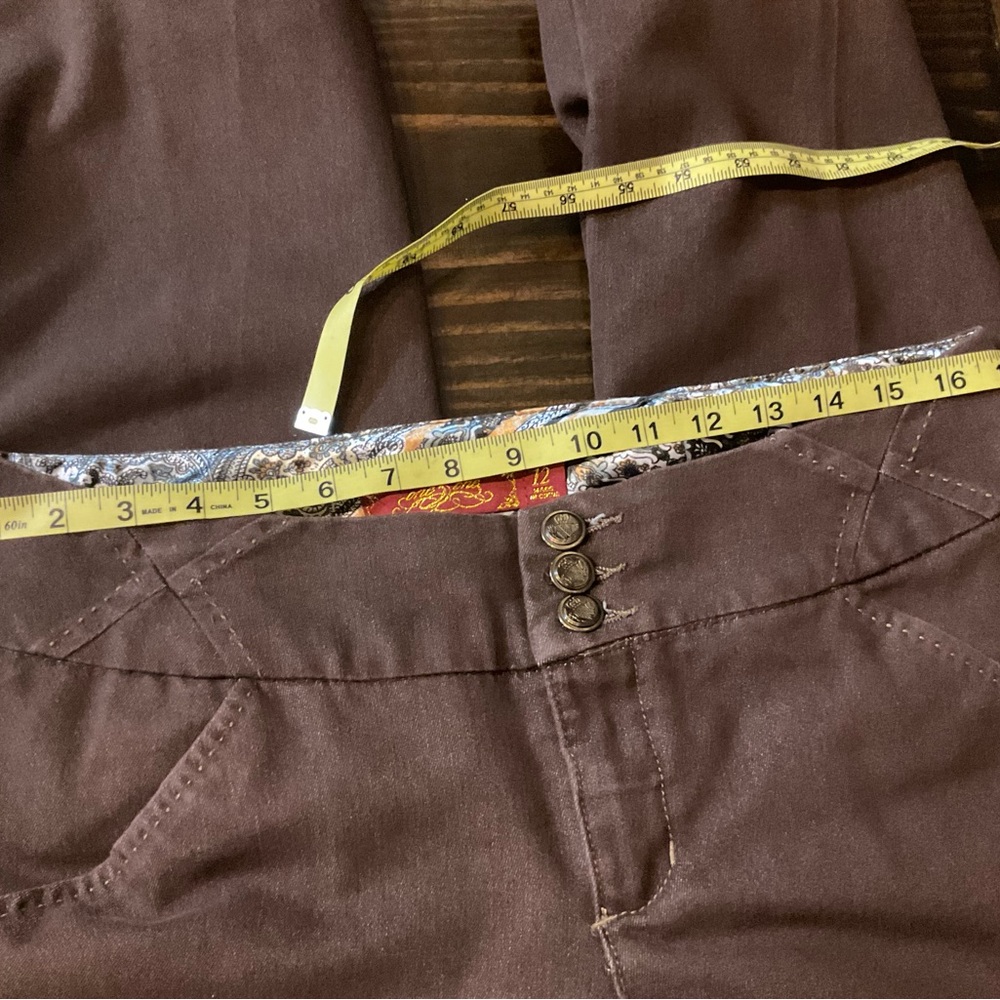 Brown Flared Pants - image 5